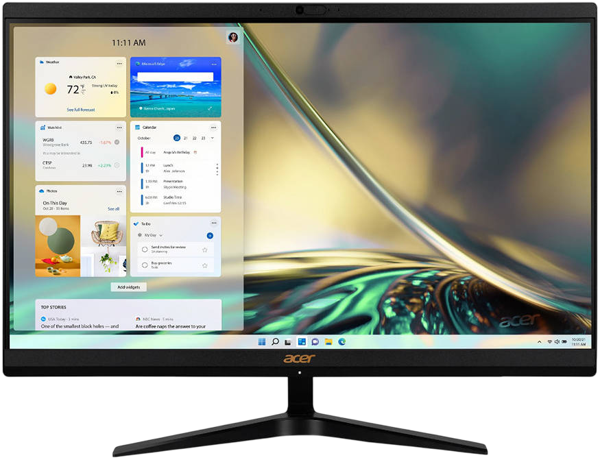Замена кнопки включения Acer Aspire C24‑1700 AIO